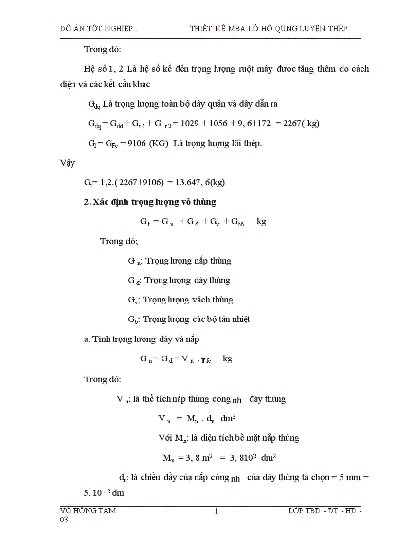 image for page Thiết kế máy biến áp lò hồ quang luyện thép 10500KVA