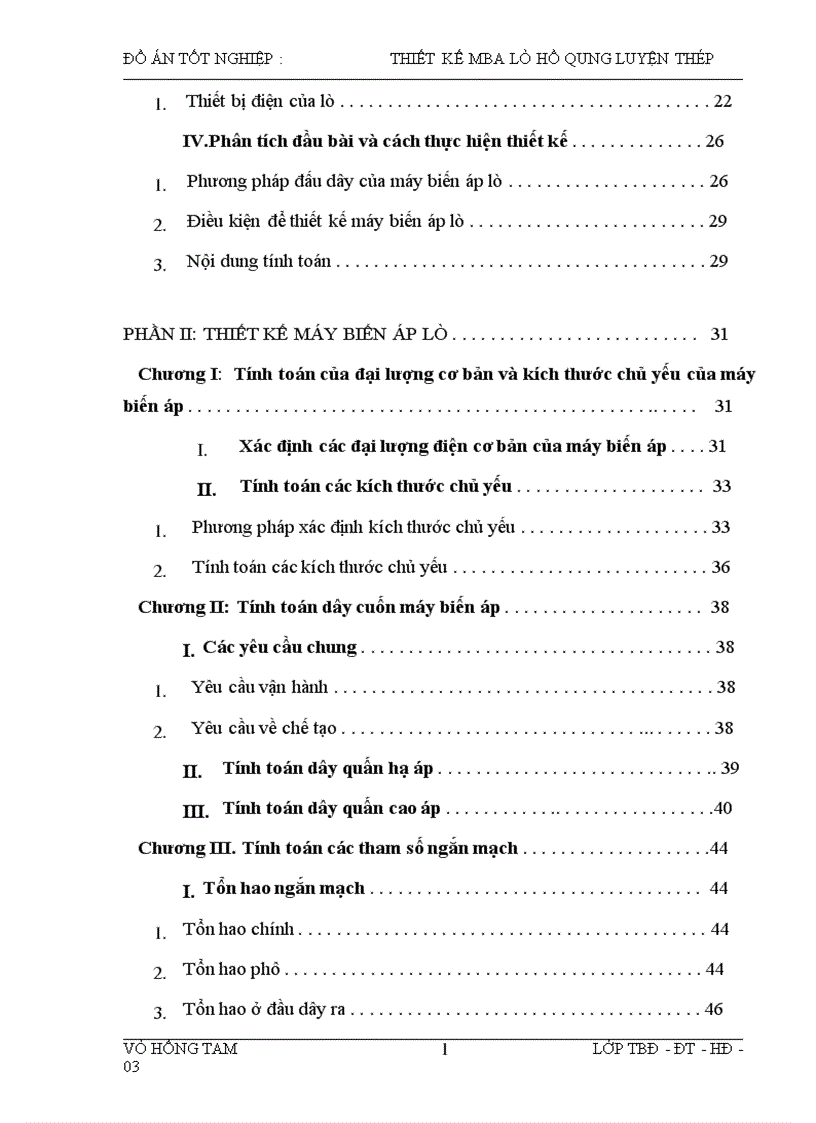 image for page Thiết kế máy biến áp lò hồ quang luyện thép 10500KVA