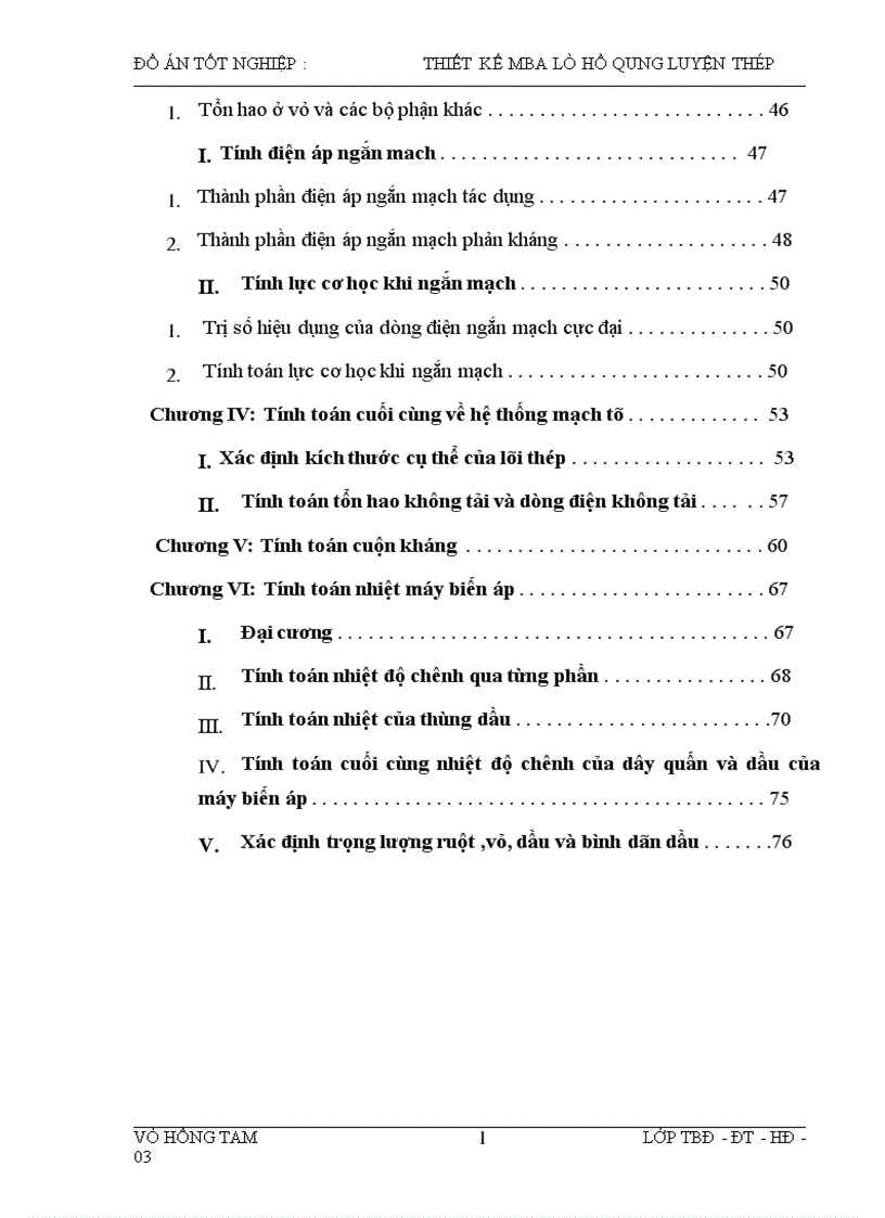 image for page Thiết kế máy biến áp lò hồ quang luyện thép 10500KVA