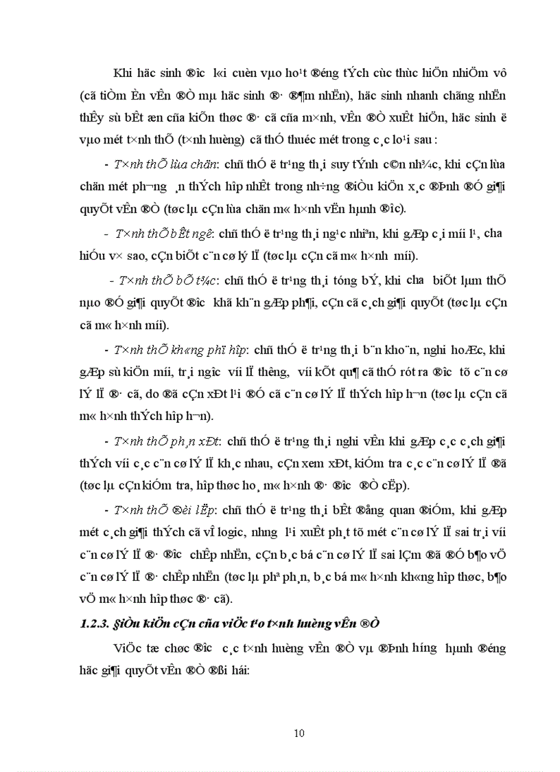 image for page Tổ chức tình huống và định hướng hành động học tập tích cực tự lực của học sinh trong quá trình dạy học chương
