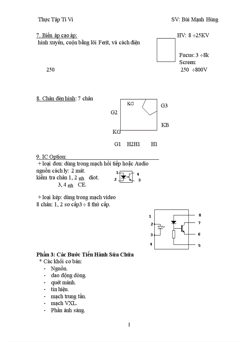 image for page Các linh kiện dùng trong máy màu 1