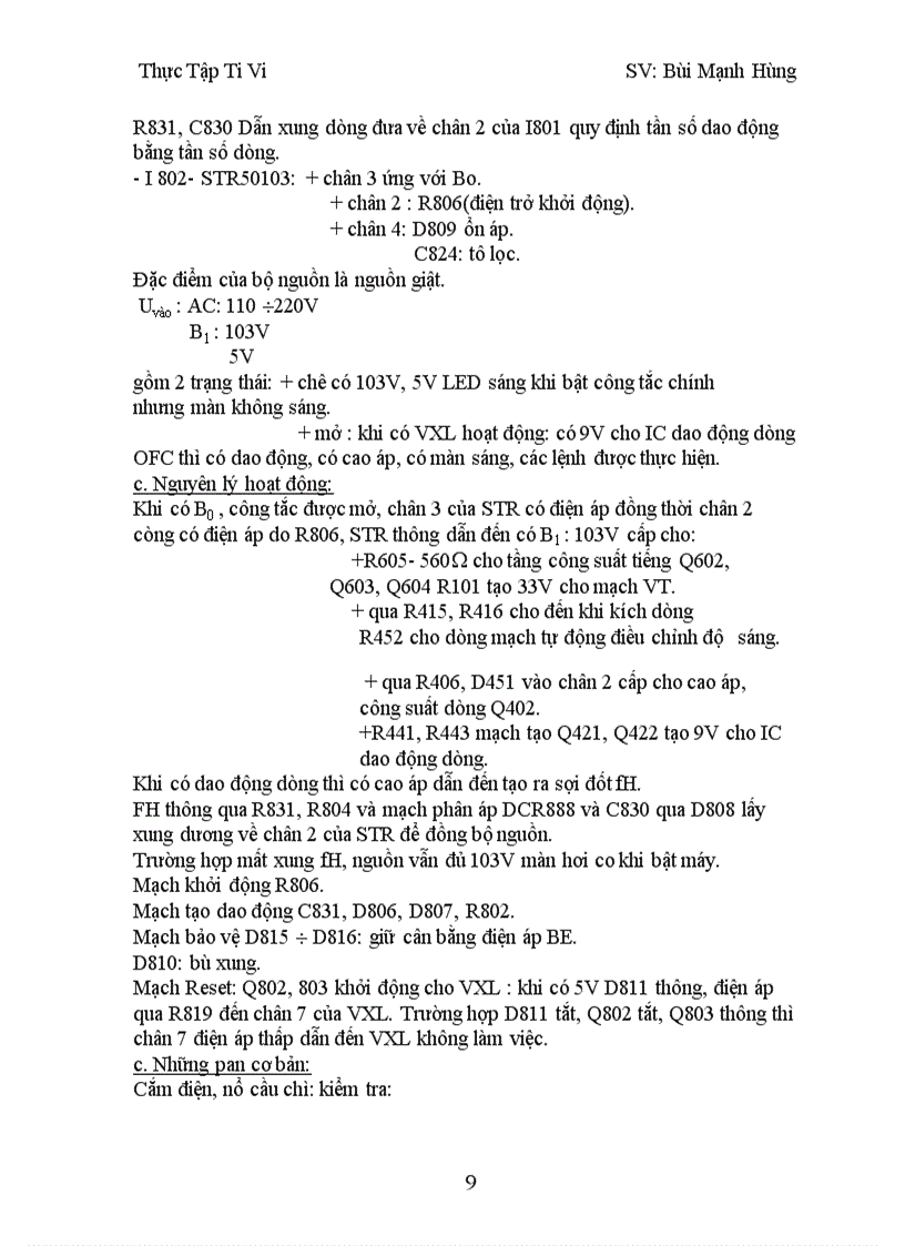image for page Các linh kiện dùng trong máy màu 1