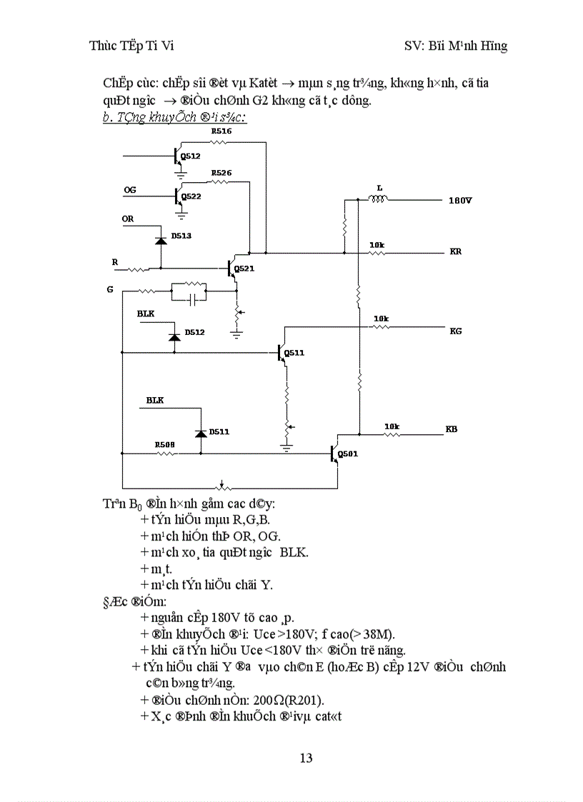 image for page Các linh kiện dùng trong máy màu 1