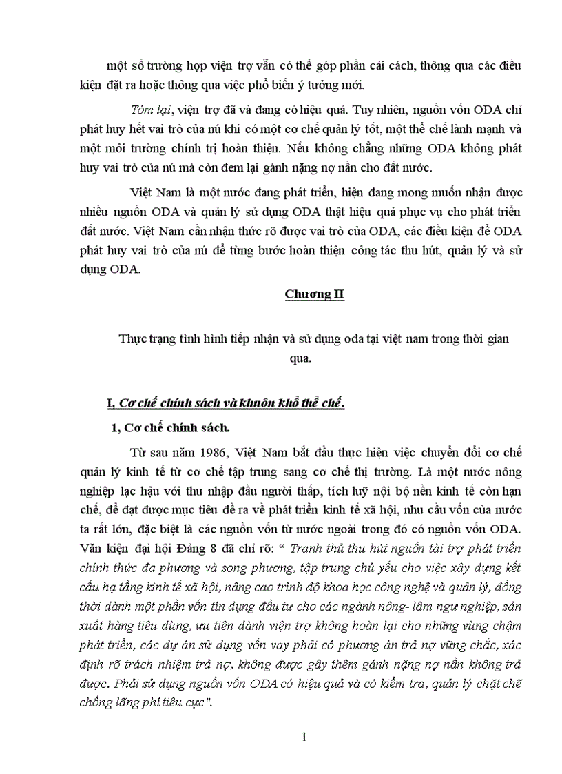 image for page Một số giải pháp nhằm tăng cường công tác quản lý và sử dụng nguồn Hỗ trợ phát triển chính thức ODA ở Việt Nam trong giai đoạn hiện nay