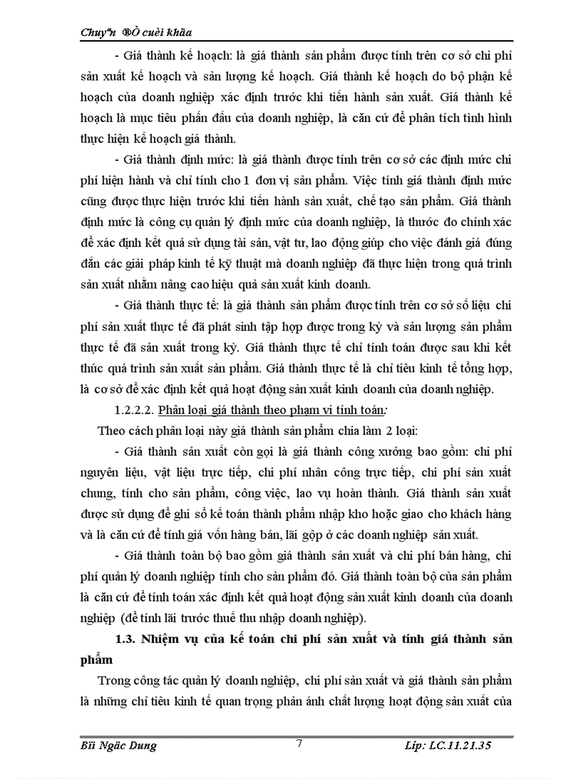 image for page Tổ chức công tác kế toán tập hợp chi phí sản xuất và tính giá thành sản phẩm ở công ty TNHH Cao su Giải Phóng 1