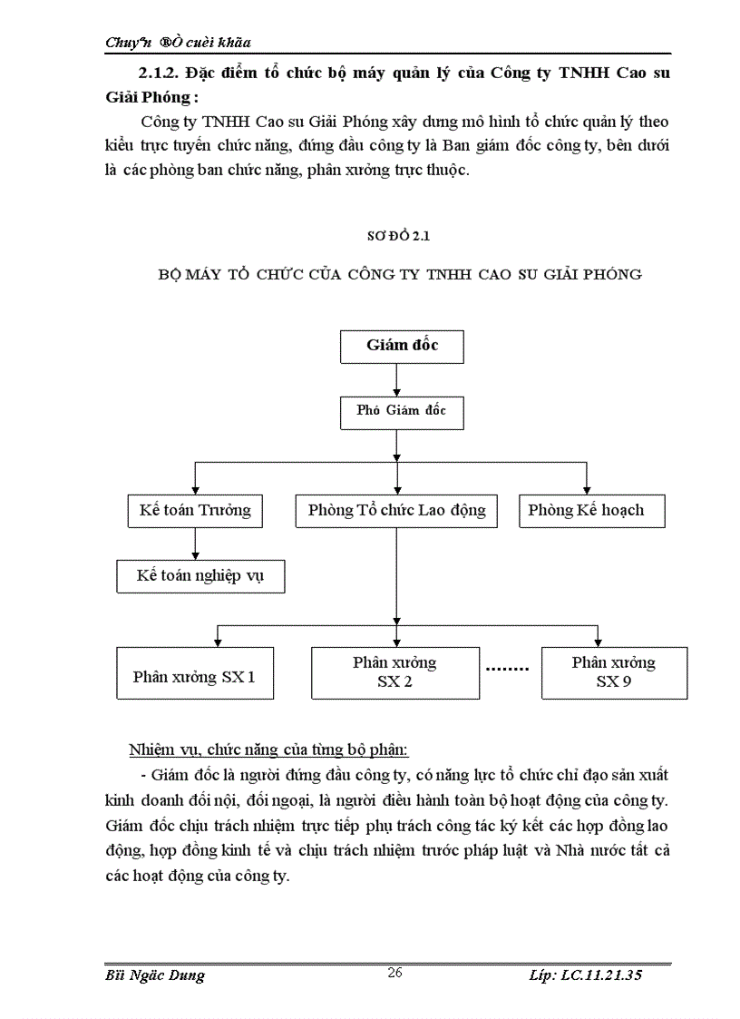image for page Tổ chức công tác kế toán tập hợp chi phí sản xuất và tính giá thành sản phẩm ở công ty TNHH Cao su Giải Phóng 1
