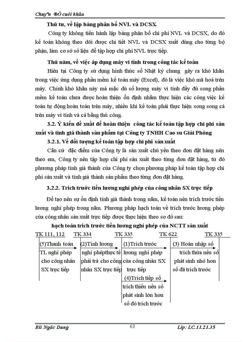 image for page Tổ chức công tác kế toán tập hợp chi phí sản xuất và tính giá thành sản phẩm ở công ty TNHH Cao su Giải Phóng 1