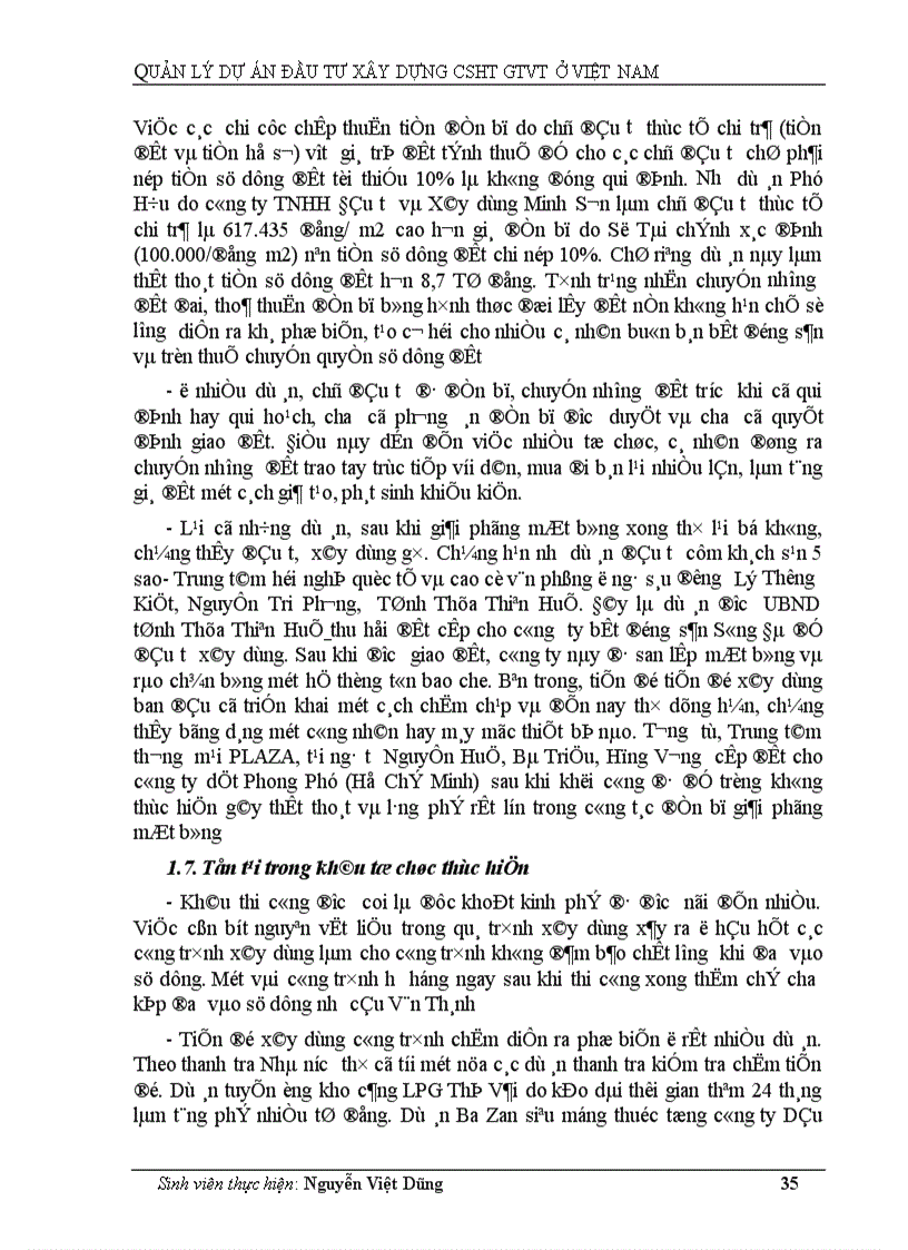 image for page Quản lý dự án đầu tư xây dựng CSHT GTVT ở Việt Nam 1