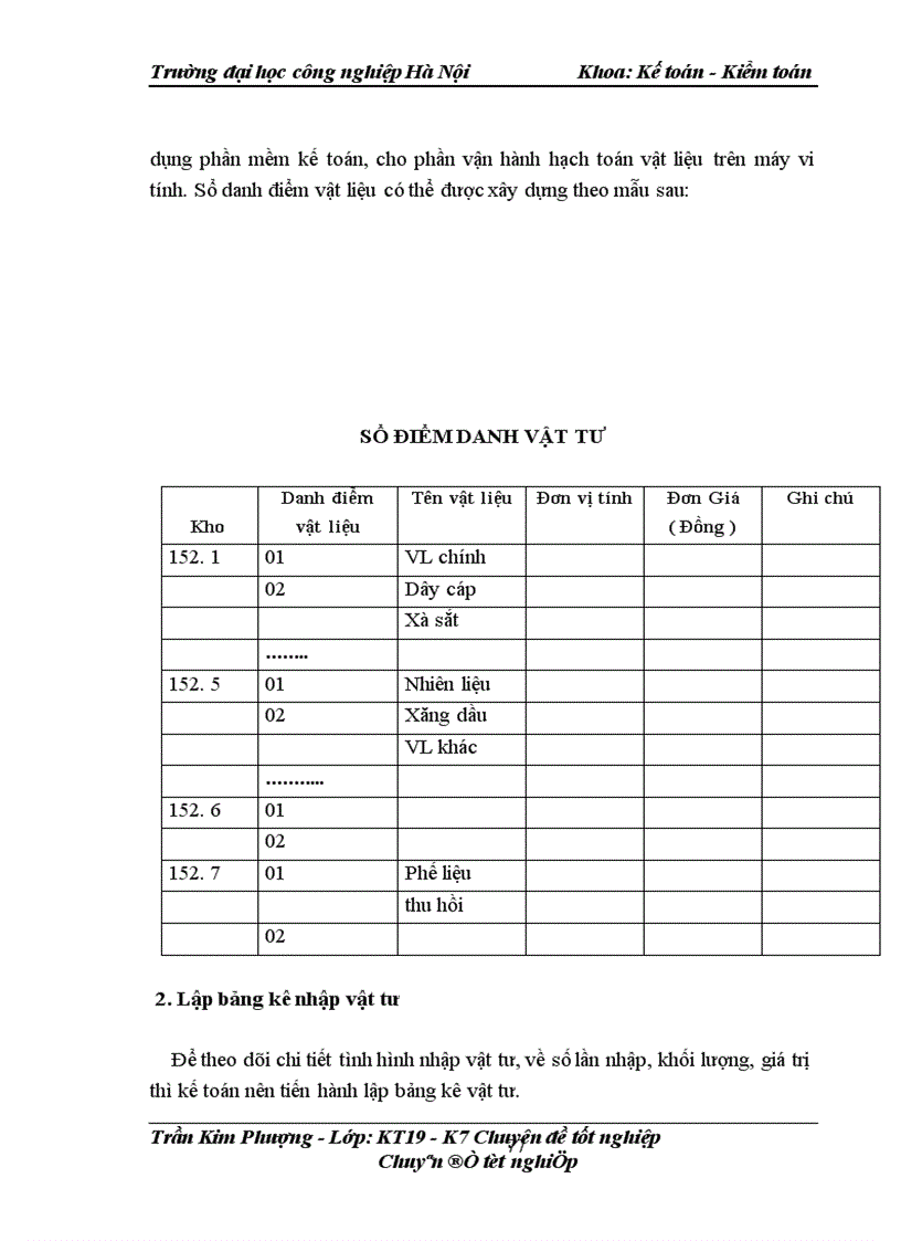 image for page Hoàn thiện công tác kế toán nguyên vật liệu tại Công ty TNHH một thành viên TTTHĐS Bắc Giang