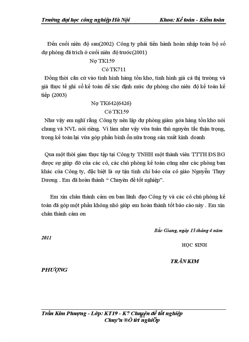 image for page Hoàn thiện công tác kế toán nguyên vật liệu tại Công ty TNHH một thành viên TTTHĐS Bắc Giang