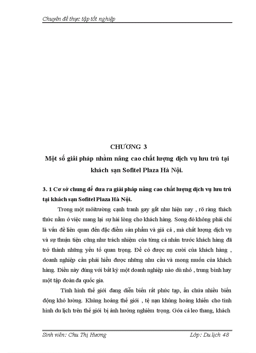 image for page Nâng cao chất lượng dịch vụ lưu trú tại khách sạn Sofitel Plaza Hà Nội