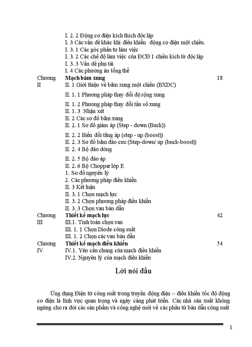 image for page Thiết kế bộ băm xung một chiều có đảo chiều theo nguyên tắc đối xứng để điều chỉnh tốc độ động cơ một chiều kích từ nam châm vĩnh cửu 1