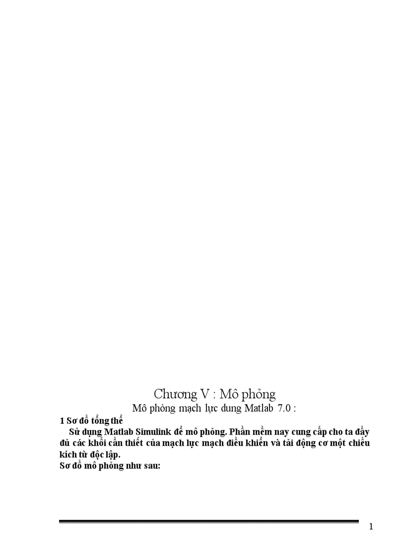 image for page Thiết kế bộ băm xung một chiều có đảo chiều theo nguyên tắc đối xứng để điều chỉnh tốc độ động cơ một chiều kích từ nam châm vĩnh cửu 1