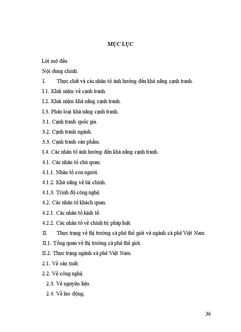 image for page Giải pháp để nâng cao khả năng cạnh tranh của ngành cà phê Việt Nam 1