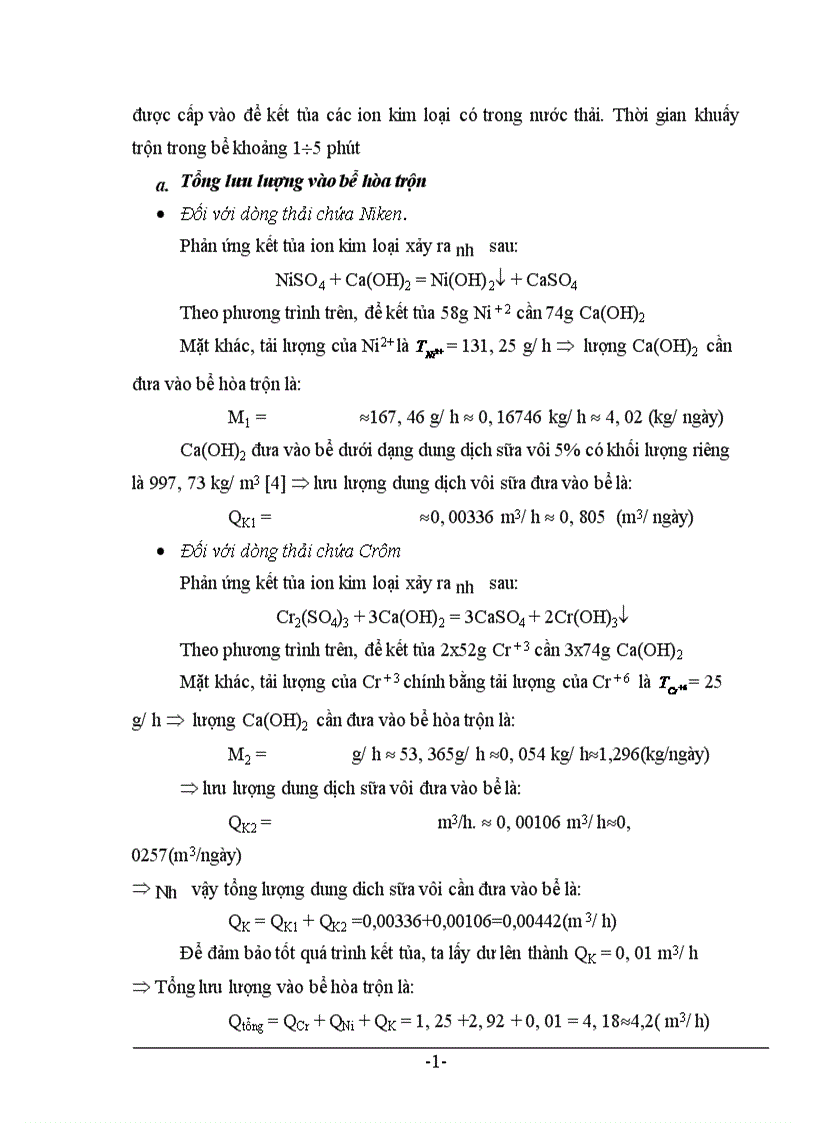 image for page Cơ sở lý thuyết các phương pháp xử lý nước thải mạ điện