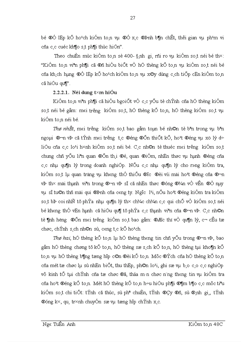 image for page Vấn đề tìm hiểu khách hàng trong giai đoạn lập kế hoạch kiểm toán tài chính theo chuẩn mực kiểm toán Việt Nam 1
