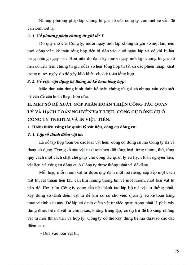 image for page Kế toán nguyên vật liệu công cụ dụng cụ ở Công ty TNHHTM và in Việt Tiến 1