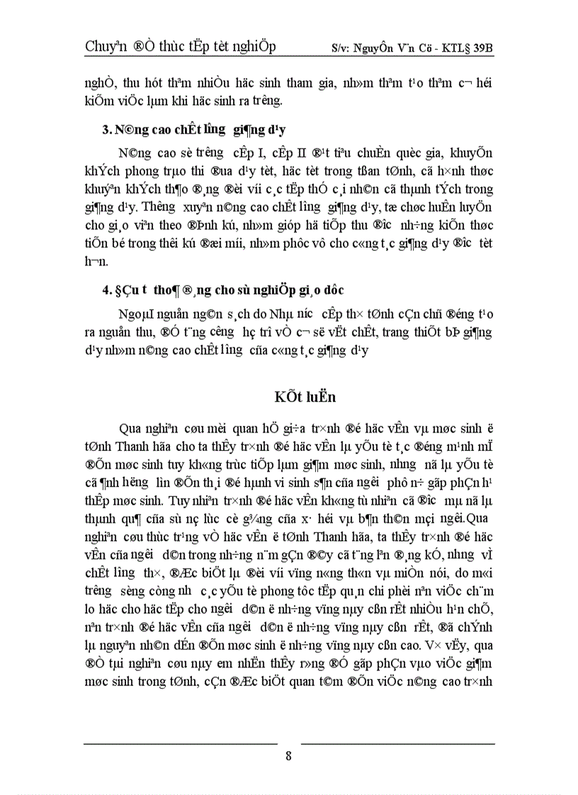 image for page Một số giải pháp nhằm nâng cao trình độ học vấn và giảm mức sinh ở Thanh Hoá