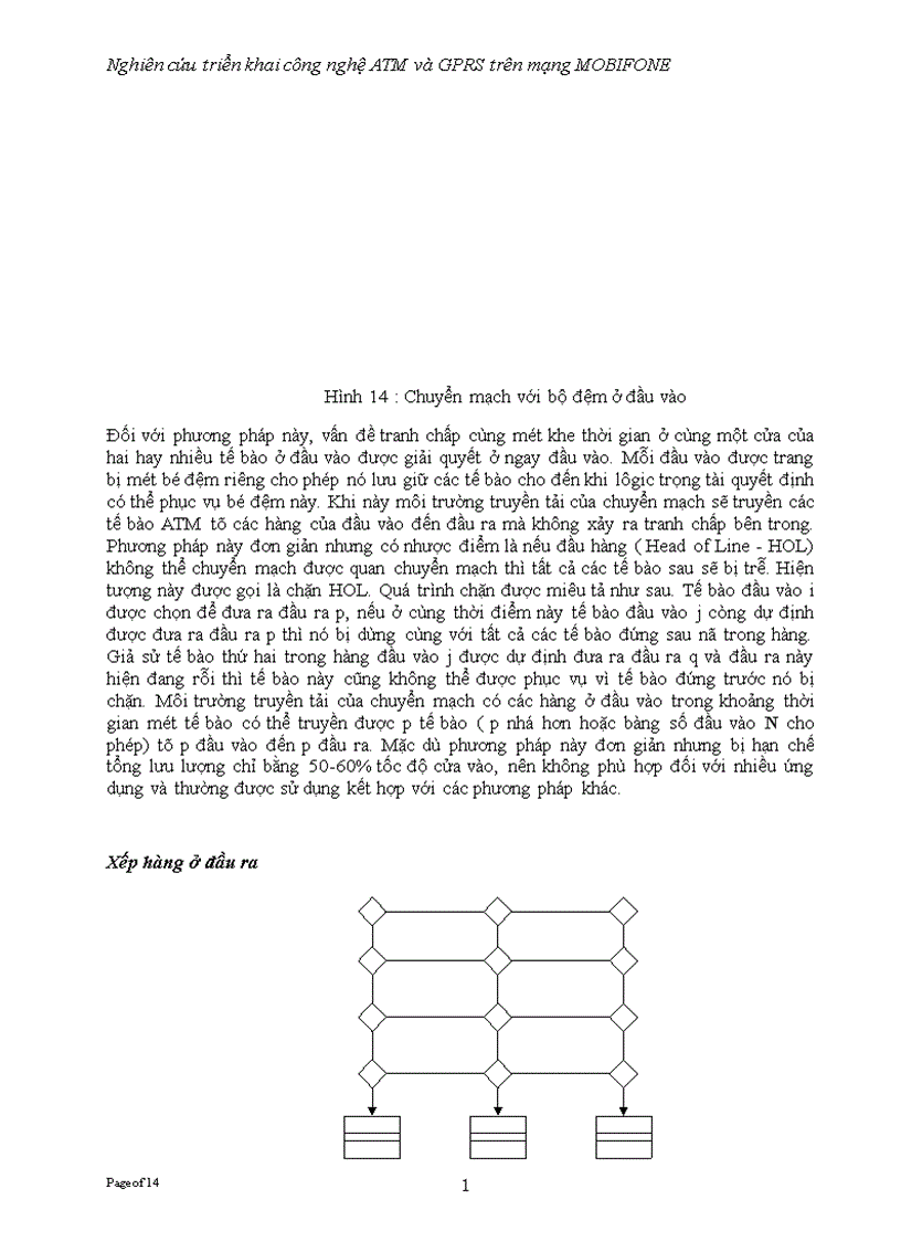 image for page Nghiên cứu triển khai công nghệ ATM và GPRS trên mạng MOBIFONE 1