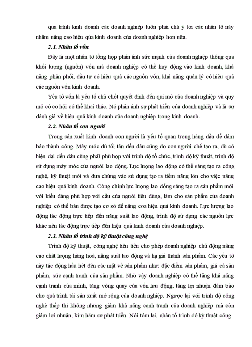 image for page Hiệu quả kinh doanh trong các doanh nghiệp 1