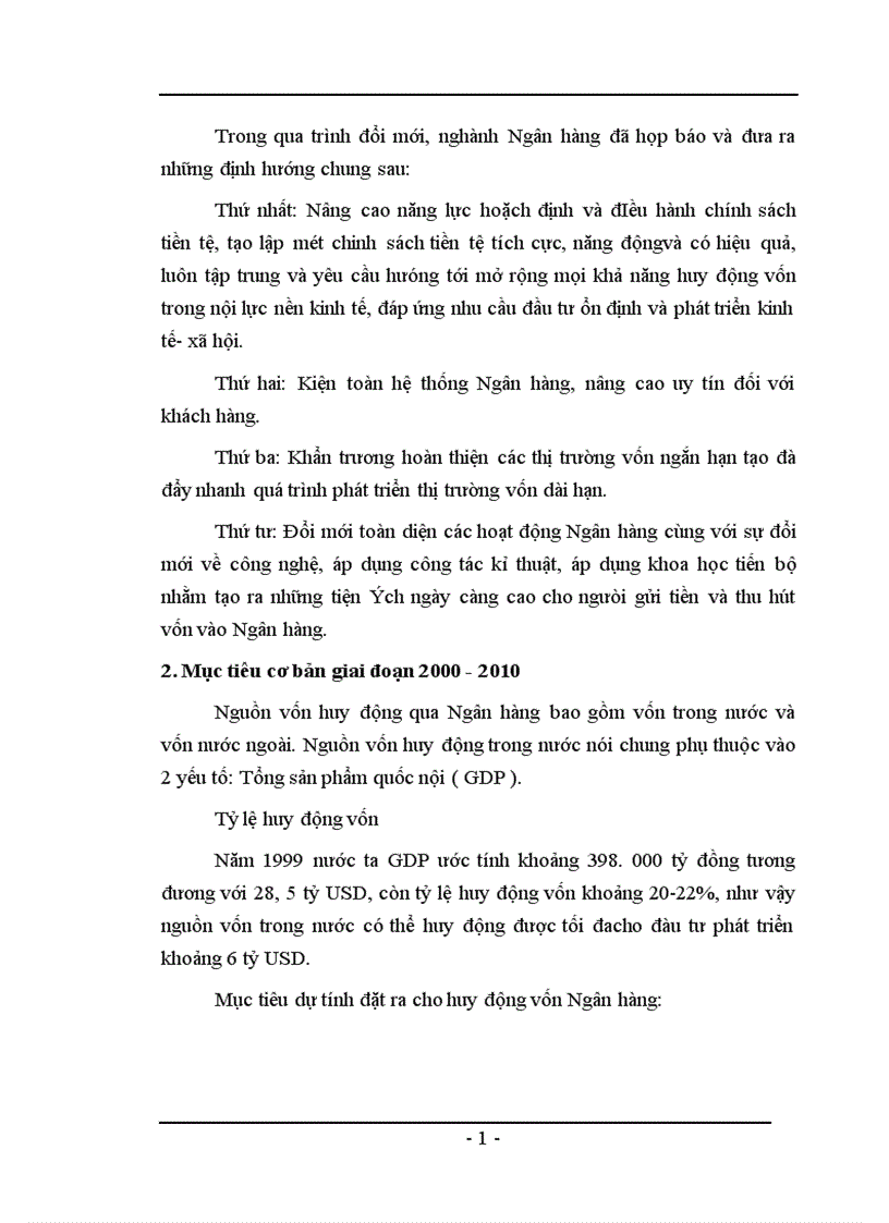 image for page Ngân hàng với chức năng huy động vốn trong quá trình CNH HĐH đất nước 1