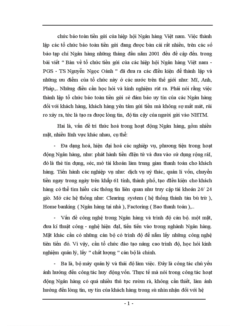 image for page Ngân hàng với chức năng huy động vốn trong quá trình CNH HĐH đất nước 1