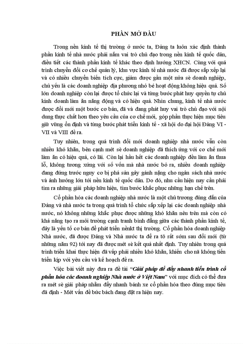 image for page Giải pháp để đẩy nhanh tiến trình cổ phần hóa các doanh nghiệp Nhà nước ở Việt Nam