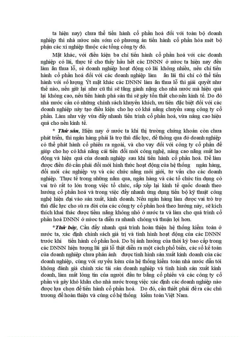 image for page Giải pháp để đẩy nhanh tiến trình cổ phần hóa các doanh nghiệp Nhà nước ở Việt Nam