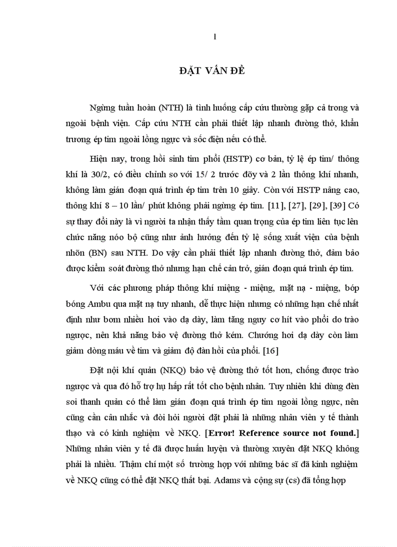 image for page Nghiên cứu áp dụng Combitube để kiểm soát đường thở trong xử trí ngừng tuần hoàn tại Khoa Cấp cứu Bệnh viện Bạch Mai