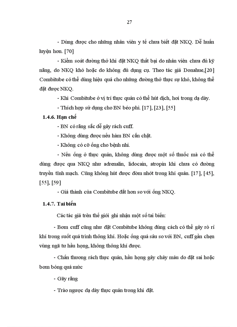 image for page Nghiên cứu áp dụng Combitube để kiểm soát đường thở trong xử trí ngừng tuần hoàn tại Khoa Cấp cứu Bệnh viện Bạch Mai