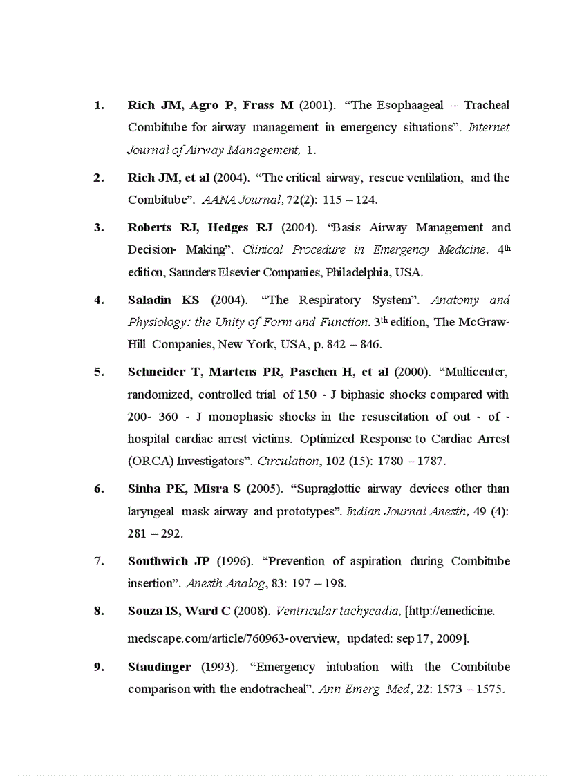 image for page Nghiên cứu áp dụng Combitube để kiểm soát đường thở trong xử trí ngừng tuần hoàn tại Khoa Cấp cứu Bệnh viện Bạch Mai