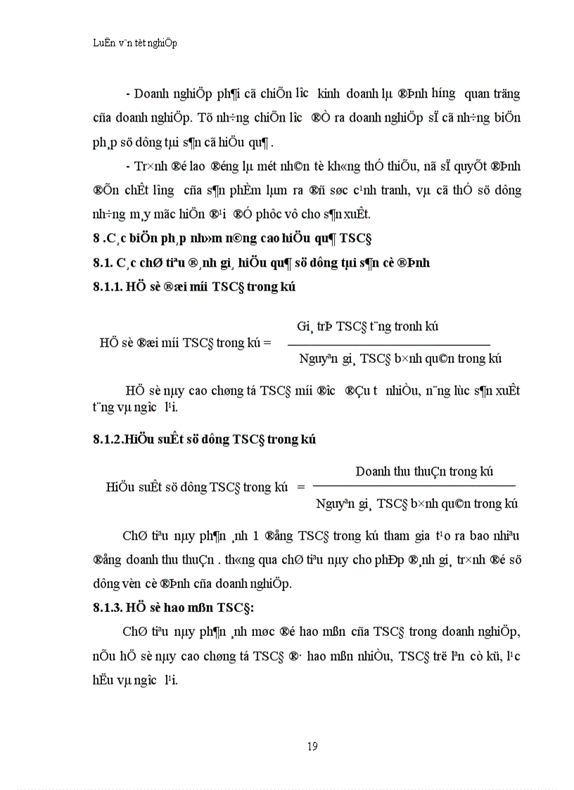 image for page Các biện pháp nhằm nâng cao hiệu quả sử dụng và quản lý TSCĐ tại Công ty cổ phần may Hưng Yên