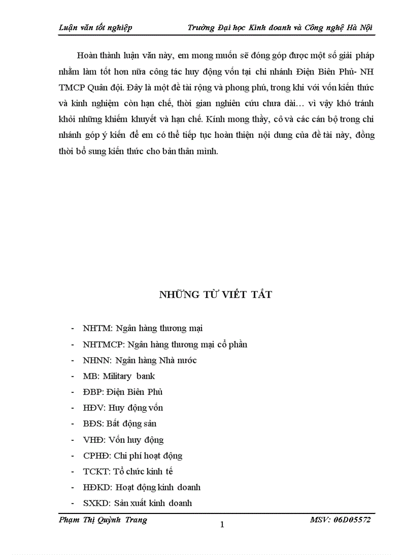 image for page Một số biện pháp nhằm nâng cao hiệu quả huy động vốn tại Ngân hàng TMCP Quân đội chi nhánh Điện Biên Phủ