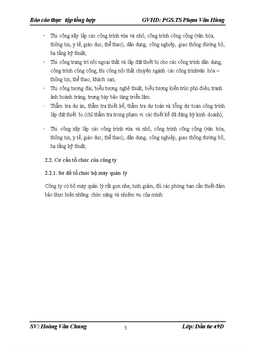 image for page Báo cáo thực tập tổng hợp tại Công ty cổ phần đầu tư và phat triển du lịch Vinaconex itc