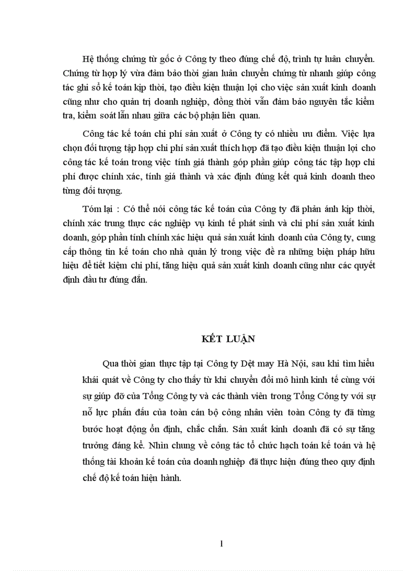 image for page Báo cáo thực tập tổng hợp tại Công ty Dệt may Hà Nội