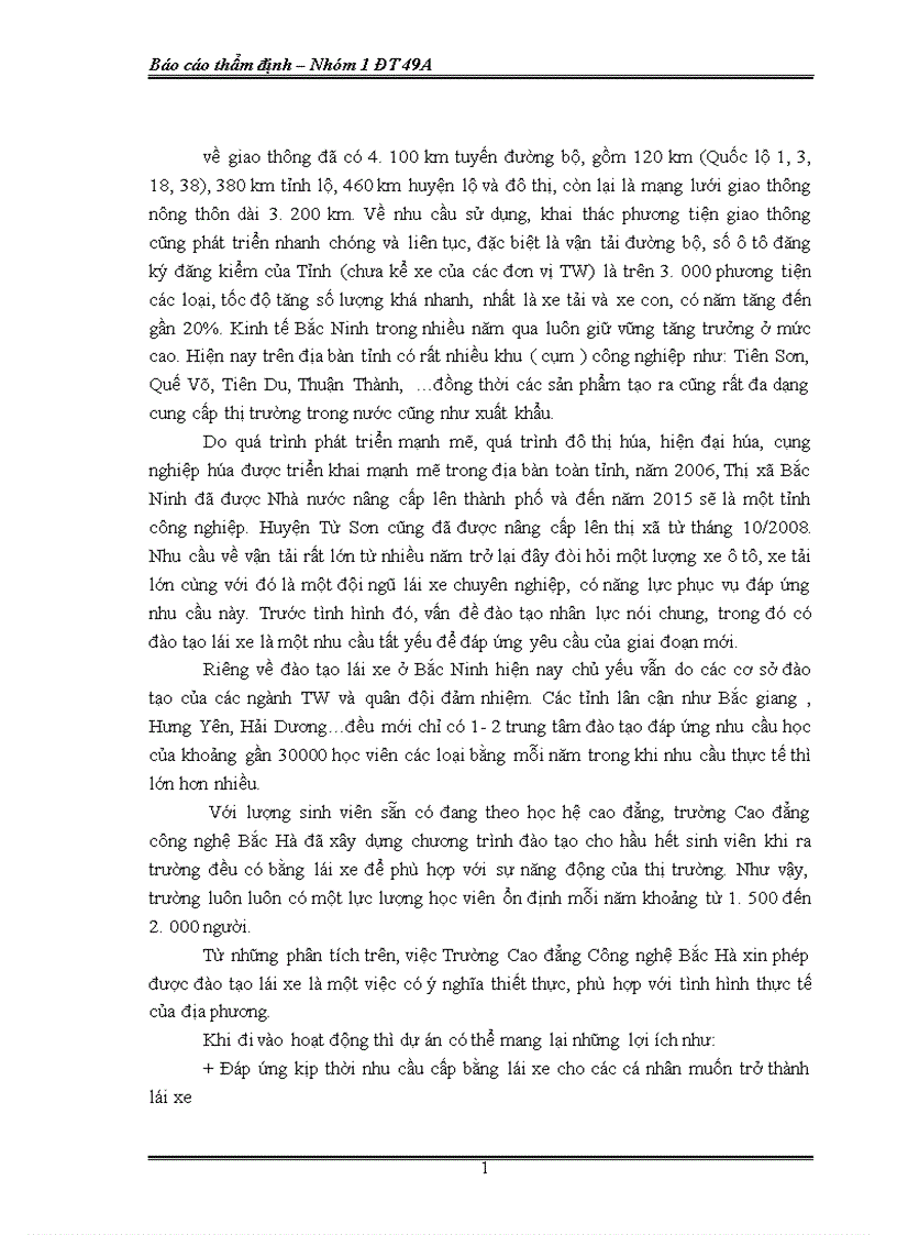image for page Dự án xây dựng trung tâm đào tạo lái xe Bắc Hà
