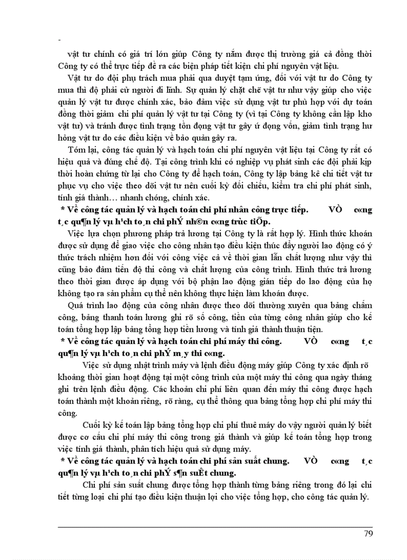 image for page Thực tế tổ chức hạch toán chi phí sản xuất và tính giá thành sản phẩm tại Công ty xây dựng số