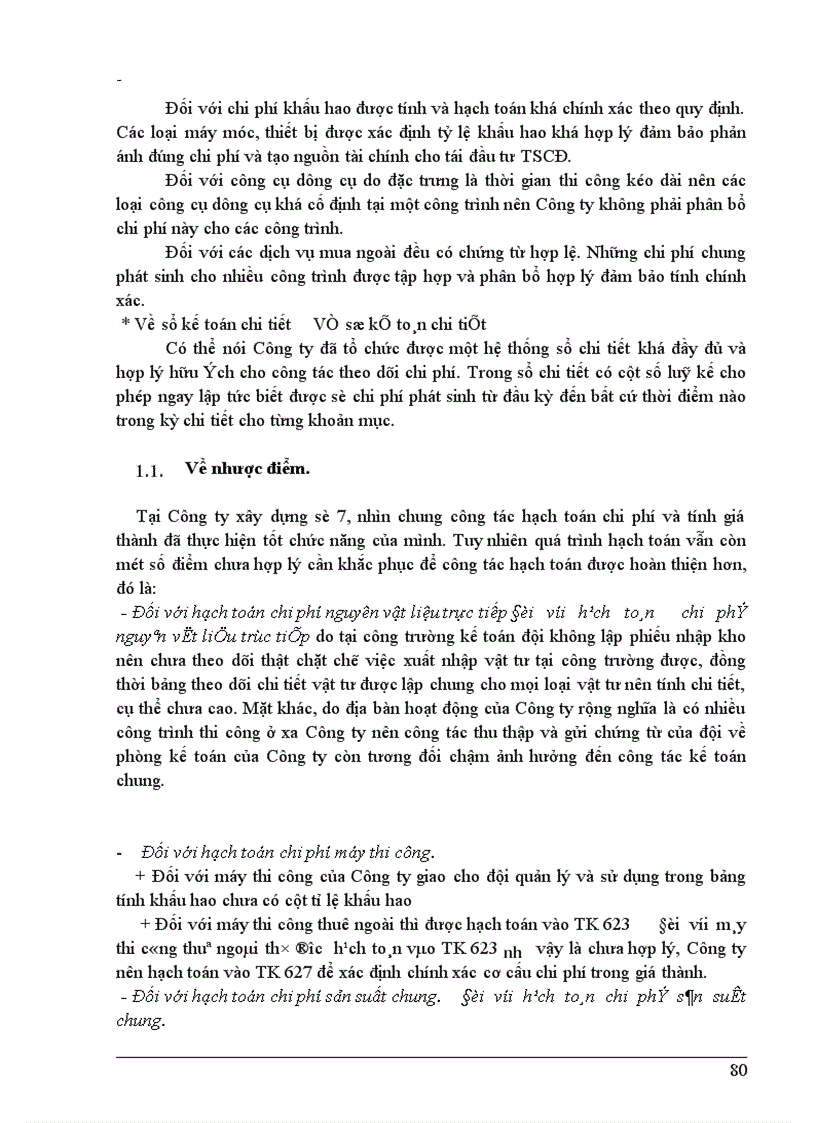 image for page Thực tế tổ chức hạch toán chi phí sản xuất và tính giá thành sản phẩm tại Công ty xây dựng số