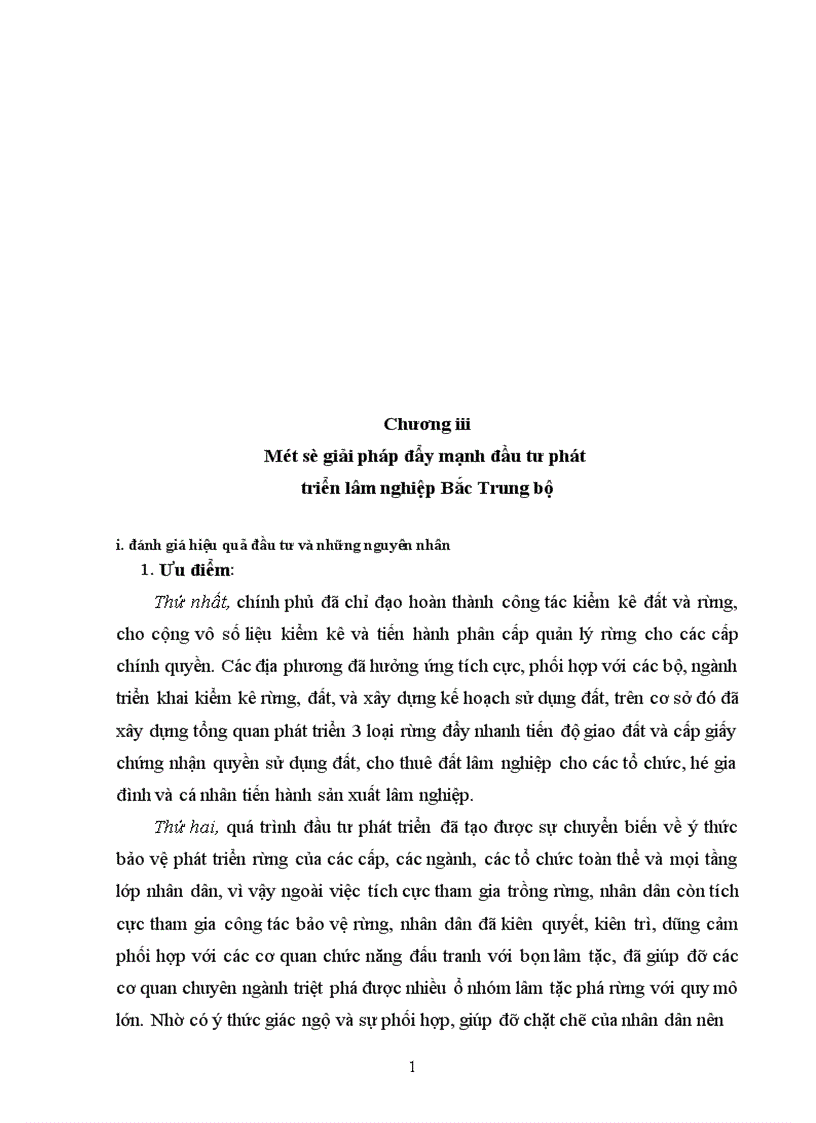 image for page Thực trạng và một số giải pháp đẩy mạnh đầu tư phát triển lâm nghiệp vùng Bắc Trung Bộ Việt Nam 1