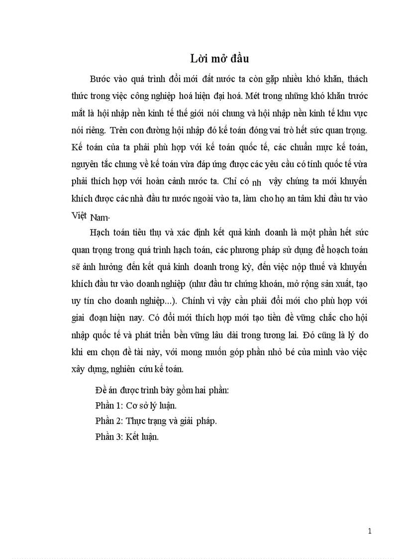 image for page Đề án môn học kế toán