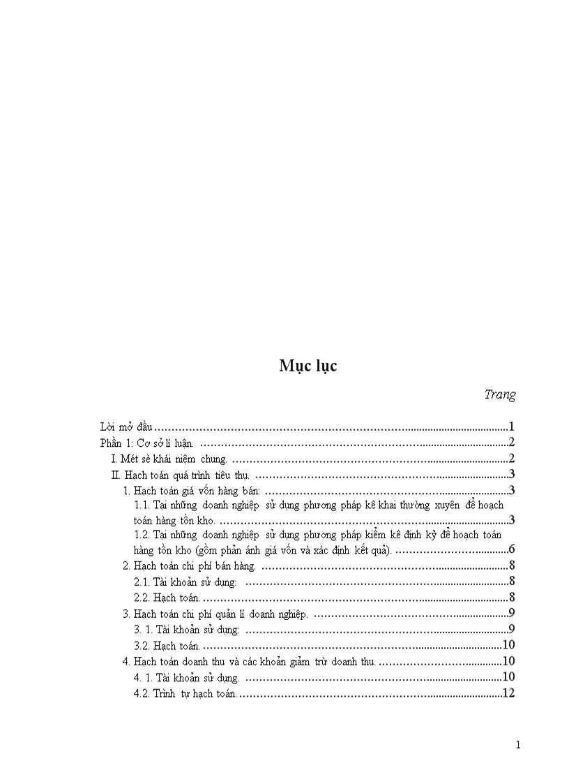 image for page Đề án môn học kế toán