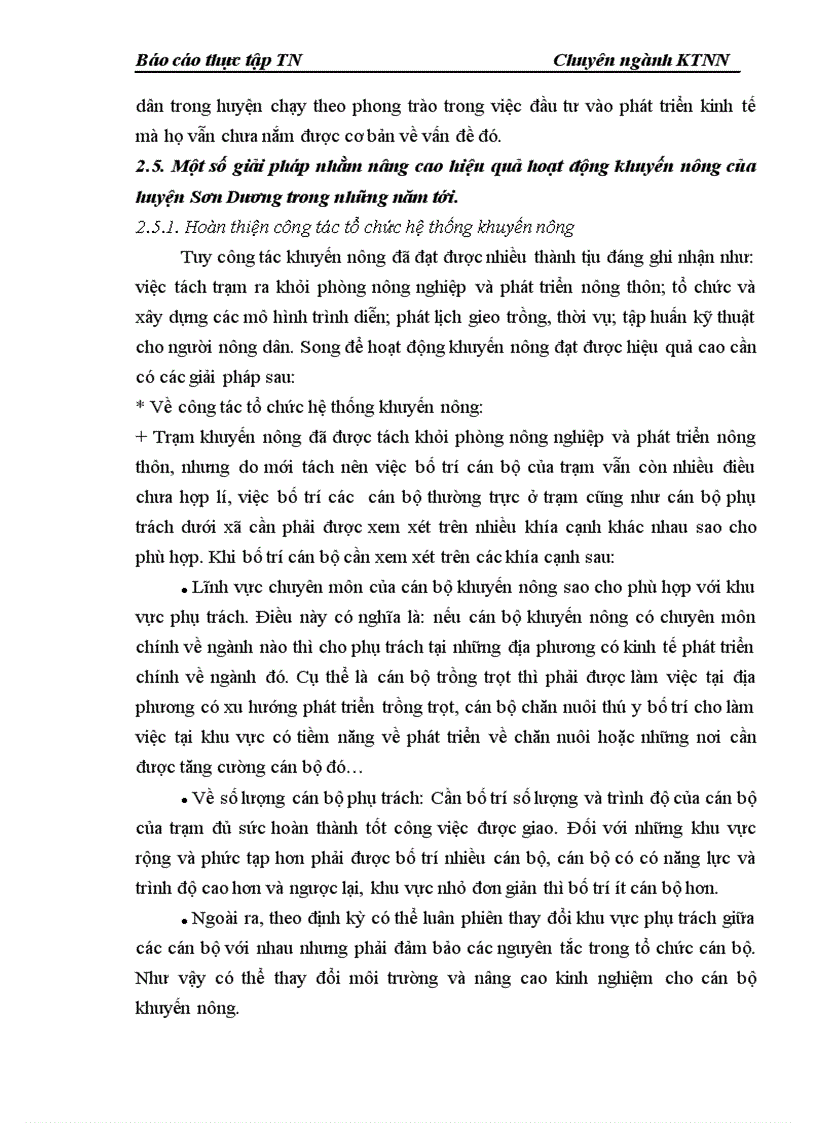 image for page Thực trạng và một số giải pháp nhằm nâng cao hiệu quả của hoạt động khuyến nông trên địa bàn huyện Sơn Dương