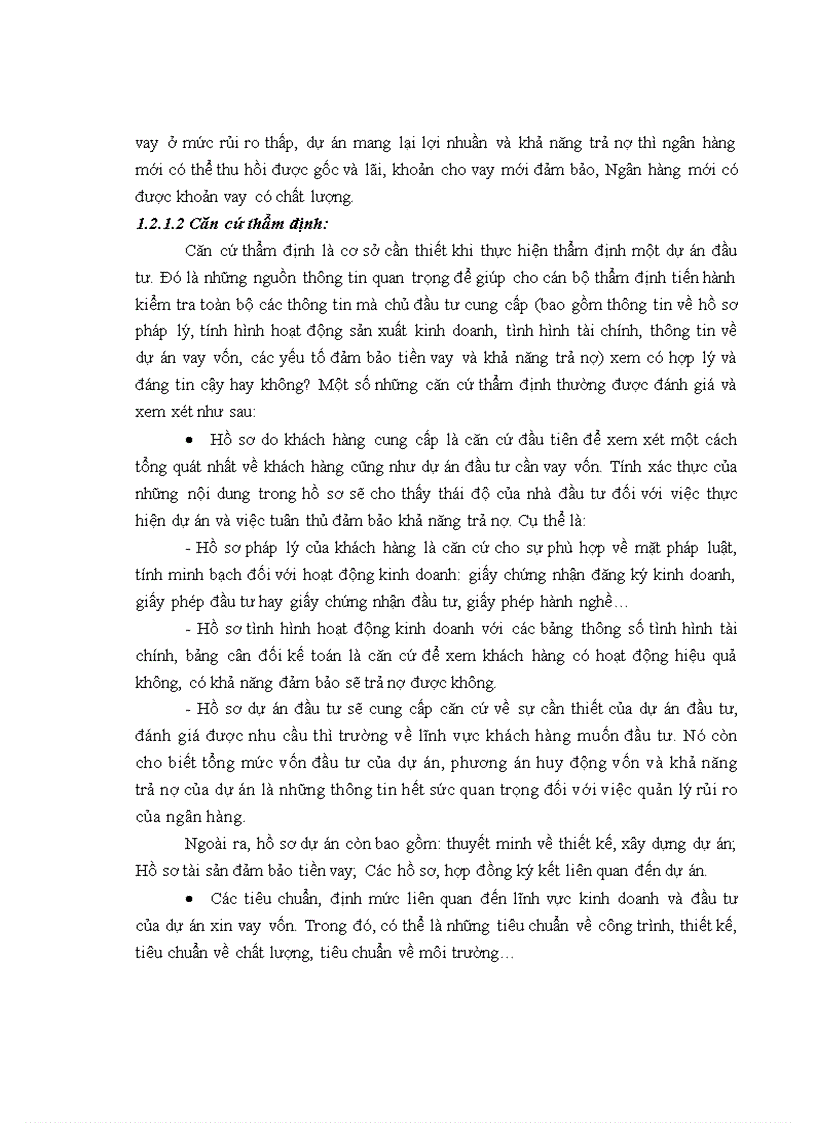 image for page Hoàn thiện công tác thẩm định tài chính dự án vay vốn tại NHTMCP Kỹ Thương Việt Nam Techcombank Chi nhánh Techcombank Hà Nội