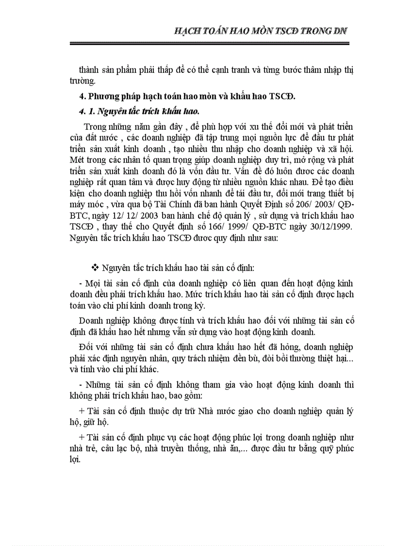 image for page Hạch toán hao mòn TSCđ trong dn 1