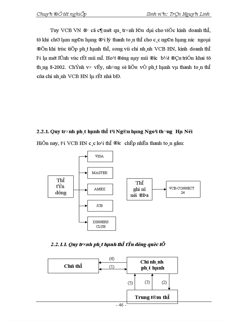 image for page Phát triển hoạt động thanh toán thẻ tại Ngân hàng Ngoại thương Hà Nội 1
