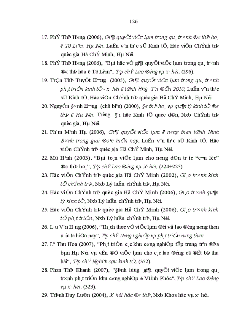 image for page Việc làm cho nông dân khi thu hồi đất trong quá trình công nghiệp hoá đô thị hoá ở tỉnh Ninh Bình