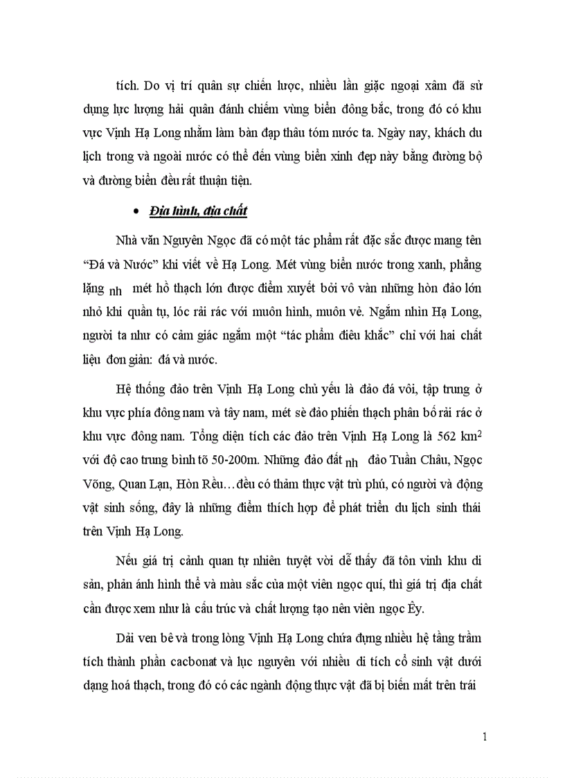 image for page Hoạt động hướng dẫn du lịch tại Hạ Long Quảng Ninh