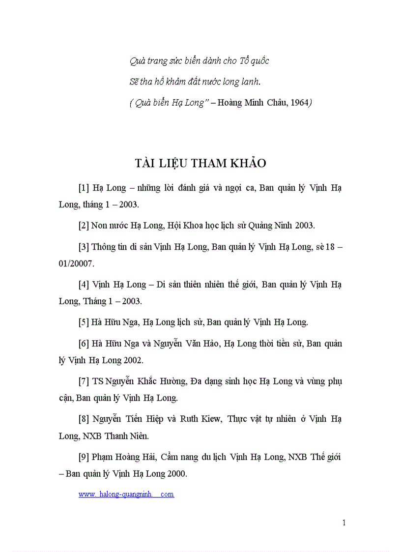 image for page Hoạt động hướng dẫn du lịch tại Hạ Long Quảng Ninh