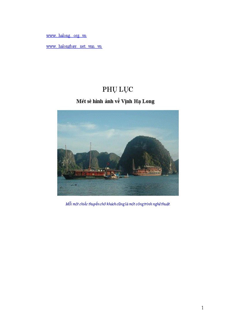 image for page Hoạt động hướng dẫn du lịch tại Hạ Long Quảng Ninh