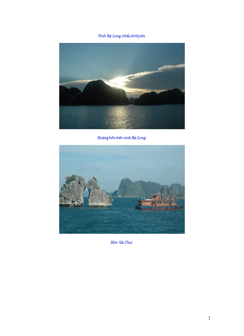 image for page Hoạt động hướng dẫn du lịch tại Hạ Long Quảng Ninh